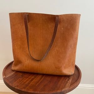 Madewell Transport Tote in English Saddle